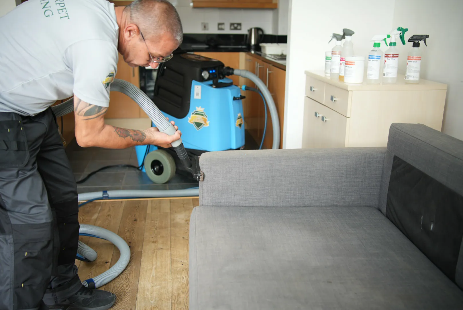 upholstery stain removal service